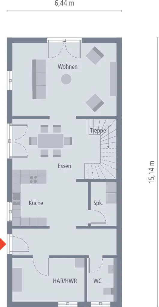Immobilie in Aufhausen - DAS DOPPELHAUS IN XXL - Bild 1
