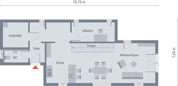 Immobilie in Pfatter - Das besondere Haus für das schmale Grundstück - Bild 1