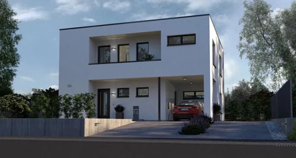 Immobilie in Regenstauf - BAUHAUS-STIL TRIFFT MODERNE - Bild 0