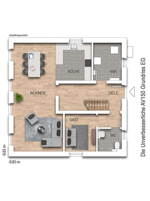 Immobilie in Münstermaifeld - Großzügige Neubau-Stadtvilla in attraktiver Ortsrandlage - Bild 1