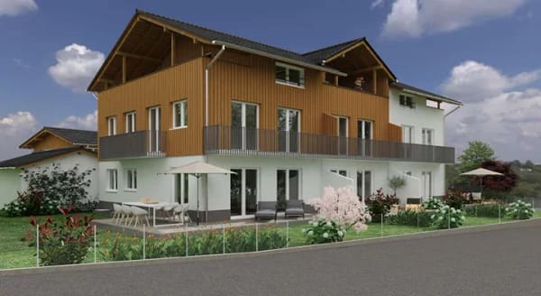 Immobilie in Schechen - Reihenmittelhaus vor den Toren Rosenheims mit Bergblick - Bild 0
