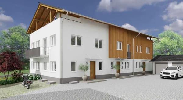 Immobilie in Schechen - Reihenmittelhaus vor den Toren Rosenheims mit Bergblick - Bild 1