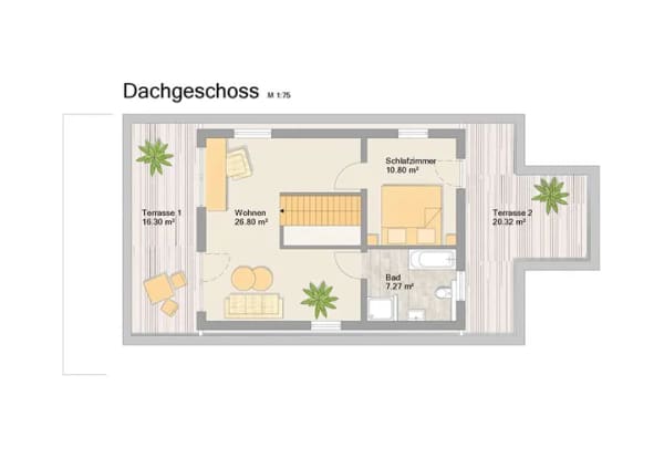 Immobilie in Glowe - Kapitalanleger aufgepasst:              Stilvolle 6-Zimmer-Penthouse-Wohnung  mit zwei Dachterrassen - Bild 4