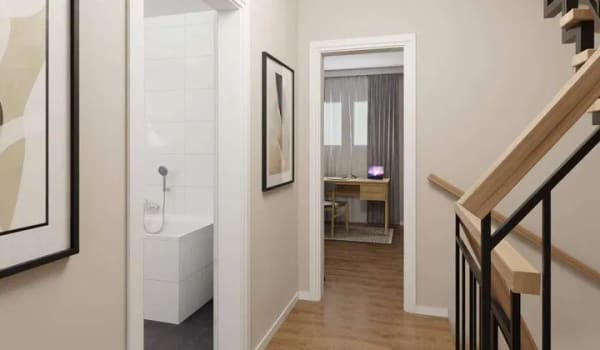 Immobilie in Großpösna - Effizienzhaus 55 mit ausgebautem Dachgeschoss am Störmthaler See - Bild 4