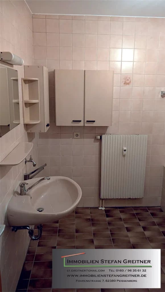 Immobilie in Peißenberg - Reserviert: Modernes und saniertes 1-Zimmer Appartement in Peißenberg zu verkaufen - Bild 4