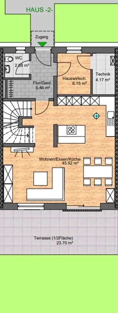 Immobilie in Engelsberg - ++ Reihenmittelhaus mit Garten ERSTBEZUG ++ - Bild 3