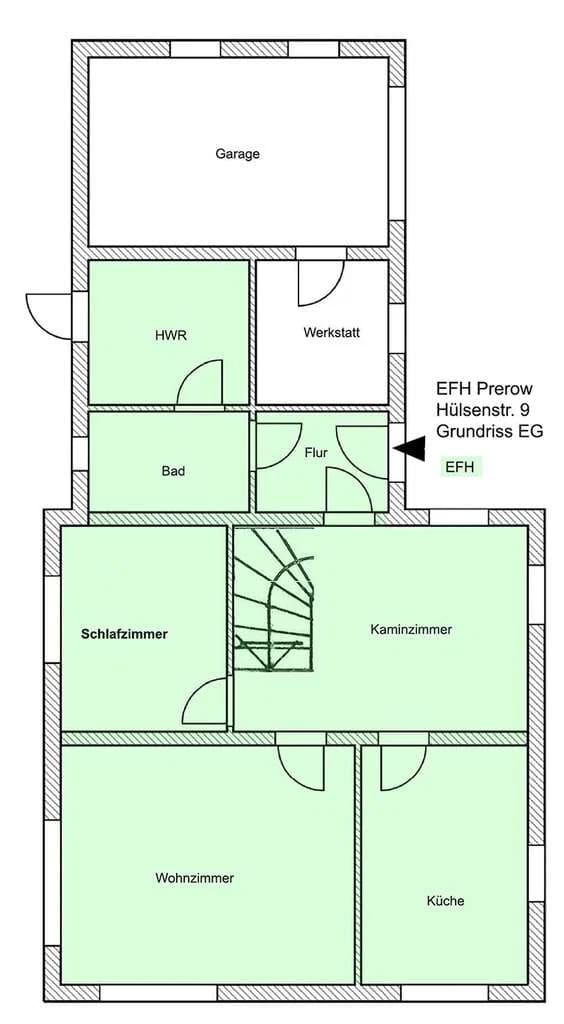 Immobilie in Prerow - Einfamilienhaus mit Ferienwohnung im Ostseebad Prerow - Bild 3
