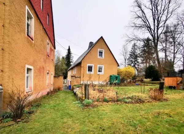 Immobilie in Halsbrücke - Ehemaliger Pfarrhof mit sehr großem Grundstück Nähe Freiberg - Bild 1