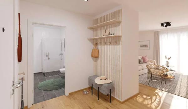 Immobilie in Loddin - Bezugsfertige Ferienwohnung mit Südostbalkon, Ostseestrand fußläufig erreichbar - Bild 2