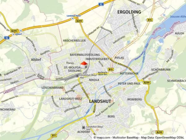 Immobilie in Landshut - 3-Zimmer-Wohnung mit ca. 75 m² – zentral, bahnhofsnah und guter Grundriss - Bild 2