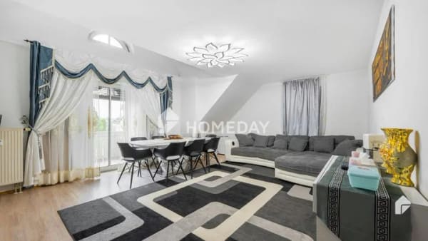 Immobilie in Mainburg - Bezugsfrei! Maisonette Wohnung mit zwei Balkonen, TG-SP und Außen-SP - Bild 0