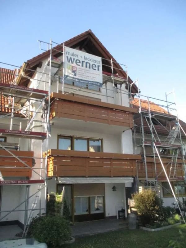 Immobilie in Wangen im Allgäu - Solide kleine Wohnung mit Garage in ruhiger Lage aus der Versteigerung ! - Bild 1