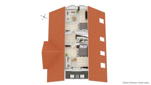 Immobilie in Titisee-Neustadt - Maisonette-Wohnung mit 3 Balkonen, 5 Zimmern und 2 Bäder in Neustadt zu verkaufen - Bild 0
