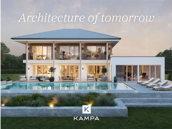 Immobilie in Hofheim in Unterfranken - KAMPA Architekten-Haus mit Büro & separatem Eingang – ideal für Selbstständige - Bild 1