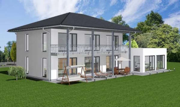 Immobilie in Hofheim in Unterfranken - KAMPA Architekten-Haus mit Büro & separatem Eingang – ideal für Selbstständige - Bild 2
