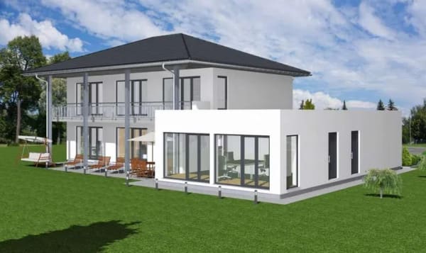 Immobilie in Hofheim in Unterfranken - KAMPA Architekten-Haus mit Büro & separatem Eingang – ideal für Selbstständige - Bild 3