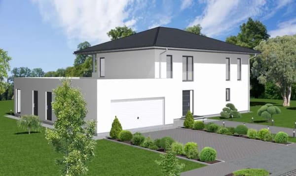 Immobilie in Hofheim in Unterfranken - KAMPA Architekten-Haus mit Büro & separatem Eingang – ideal für Selbstständige - Bild 4