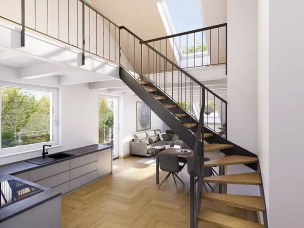 Immobilie in Villingendorf - Moderne 3,5-Zimmer-Galeriewohnung mit vielseitigem Nutzungspotenzial - Bild 0