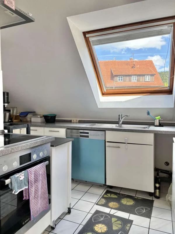 Immobilie in Mössingen - Geräumige Dachgeschosswohnung mit Südbalkon in Talheim  - Bild 4