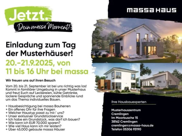Immobilie in Harbke - Wie viel Haus kann ich mir leisten?! Expertencheck am Sonntag, 16.8.2026 von 10-18 Uhr! - Bild 0