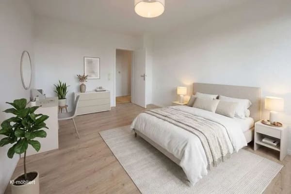 Immobilie in Schorfheide - Ihre renovierte 3-Zimmerwohnung mit neuer EBK & 2 Stellpl. Provisionsfrei - Bild 1