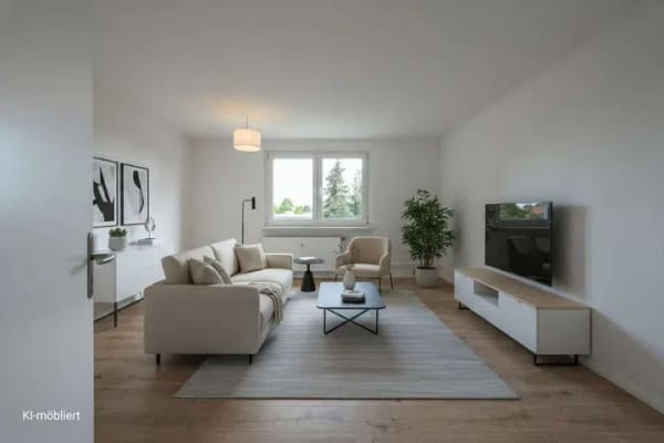 Immobilie in Schorfheide - Ihre renovierte 3-Zimmerwohnung mit neuer EBK & 2 Stellpl. Provisionsfrei - Bild 4