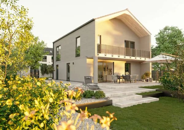 Immobilie in Reifenberg - Haus mit Balkon und Terrassenüberdachung , Preis inkl. Grundstück, massiv - Bild 0