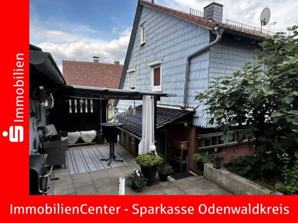 Immobilie in Oberzent - Über den Dächern der Stadt Beerfelden – Kleines aber feines Haus zum wohlfühlen - Bild 0
