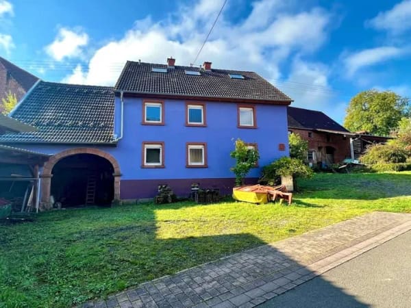 Immobilie in Schwedelbach - Pörrbach-Freist. Einfamilienhaus m.Landhausflair, Scheune in ruhiger Lage & opt. Baugrundstück - Bild 0