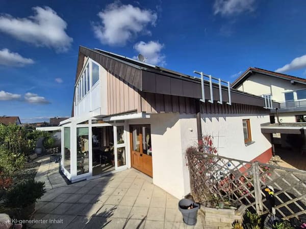 Immobilie in Hülben - ☆Idyllisches Ein-/Zweifamilienhaus mit innenliegendem Pool und 80% Autarkie☆ - Bild 3