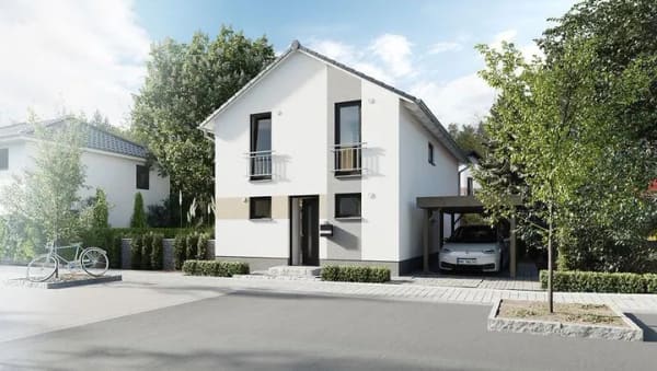 Immobilie in Wundersleben - Das flexible Haus für schmale Grundstücke in Tunzenhausen - Bild 0