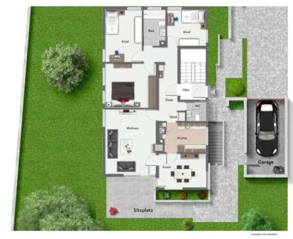 Immobilie in Urbach - Generations Schmuckstück! Freistehendes Zweifamilienhaus mit großen Garten! - Bild 2