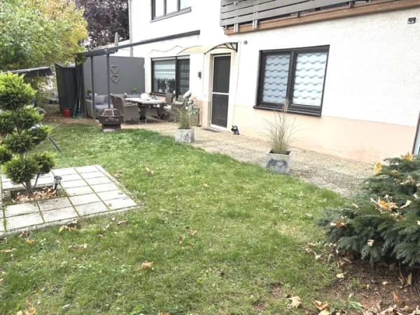 Immobilie in Kirchheimbolanden - Helle, gepflegte 2-Zimmer-Souterrainwohnung mit Garten und Terrasse in ruhiger Lage - Bild 0