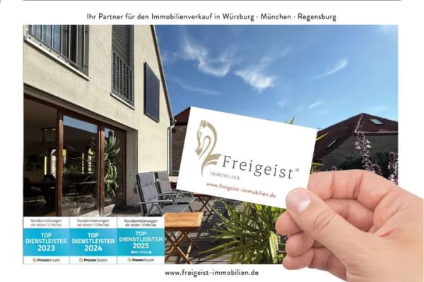 Immobilie in Volkach - Traumhaftes Ensemble:  Energieeffizientes (A) Einfamilienhaus mit Büro, großem Innenhof & Garten - Bild 1