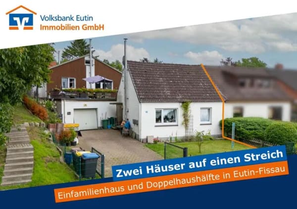 Immobilie in Eutin - Einfamilienhaus und Doppelhaushälfte in Eutin-Fissau – eine seltene Gelegenheit nahe dem Kellersee - Bild 0