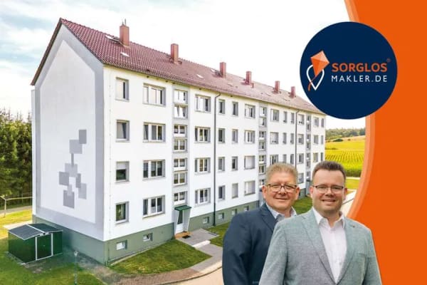 Immobilie in Oebisfelde-Weferlingen - Sanierungsbedürftige 3-Zimmer-Wohnung mit Balkon und guter Aussicht - Bild 0