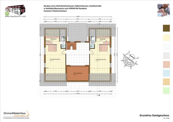 Immobilie in Volkertshausen - ALPEN- & FERNBLICK I KFW-Förderung I Natürlich aus Holz: Helle, wohngesunde 5 bis 8-Zimmer Maisonettewohnung in Singen-Volkertshausen - Bild 2