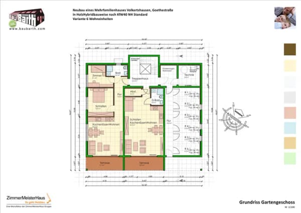 Immobilie in Volkertshausen - ALPEN- & FERNBLICK I KFW-Förderung I Natürlich aus Holz: Helle, wohngesunde 5 bis 8-Zimmer Maisonettewohnung in Singen-Volkertshausen - Bild 3