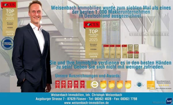 Immobilie in Füssen - Topzustand trifft schönen Blick und gute Lage - Bild 1