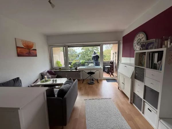 Immobilie in Nußloch - Attraktive 1-Zimmer-Wohnung mit Balkon und Garage in ruhiger Lage von Nußloch - Bild 2