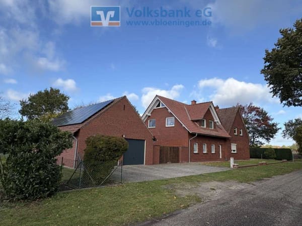 Immobilie in Lindern (Oldenburg) - Zweifamilienhaus in Lindern zu verkaufen - Bild 1