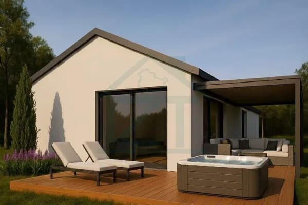 Immobilie in Magdala - Wohnen auf einer Ebene /  Bungalow inkl. ca. 399 m² Grundstück im Baugebiet von Magdala - Bild 1