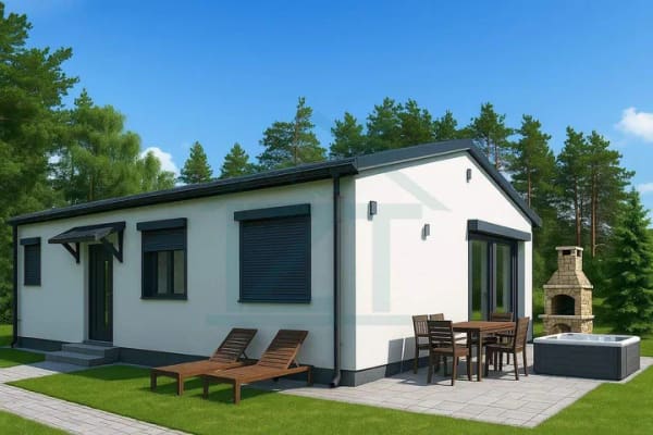 Immobilie in Magdala - Wohnen auf einer Ebene /  Bungalow inkl. ca. 399 m² Grundstück im Baugebiet von Magdala - Bild 2