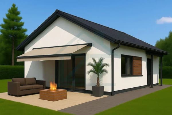 Immobilie in Magdala - Wohnen auf einer Ebene /  Bungalow inkl. ca. 399 m² Grundstück im Baugebiet von Magdala - Bild 3