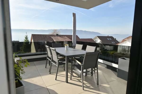 Immobilie in Sipplingen - Sipplingen, exklusiv - modern - neuwertig! Wohnhaus mit malerischem See u.Bergpanorama - Bild 3