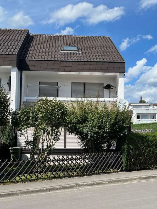 Immobilie in Affalterbach - schönes Reiheneckhaus + Garten + beheiztem Wintergarten + Einzel-Garage + viel Wohnfläche - Bild 1