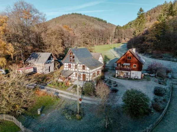 Immobilie in Sankt Goarshausen - Mühlenanwesen mit Nebengebäude in idyllischer Alleinlage Nähe St. Goarshausen zum Kauf! - Bild 0