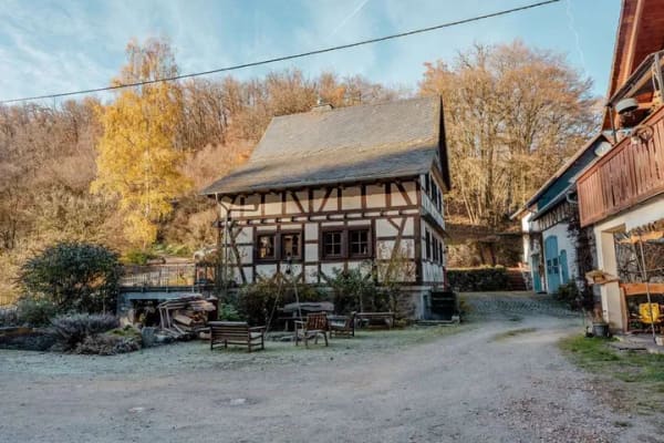 Immobilie in Sankt Goarshausen - Mühlenanwesen mit Nebengebäude in idyllischer Alleinlage Nähe St. Goarshausen zum Kauf! - Bild 3