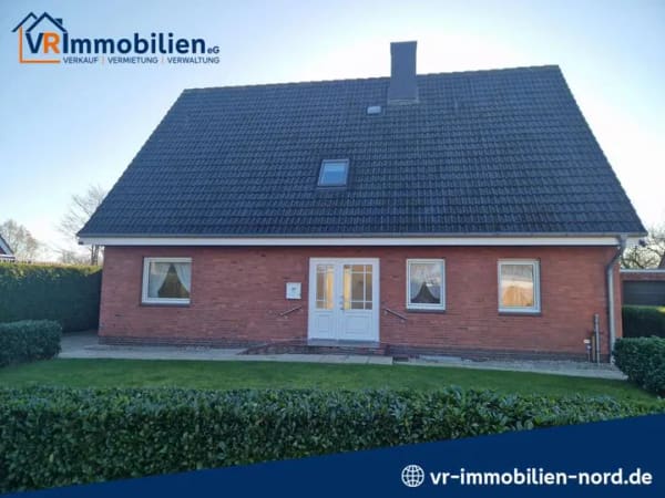 Immobilie in Schwesing - Großzügige Immobilie auf schönem Grundstück mit Weitblick in Schwesing - Bild 0