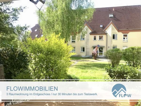 Immobilie in Steinhöfel - Bezugsfreie 3 Raumwohnung im Erdgeschoss - Bild 0